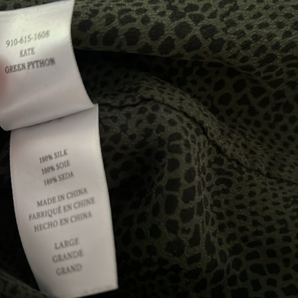 Rails Kate Green Python Button Down - image 4